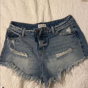 CELLO Blue jean shorts